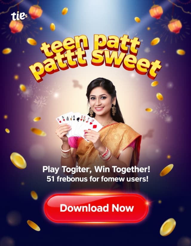 Teen Patti Tash Banner